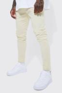 Elastic Waist Skinny Stretch Chino