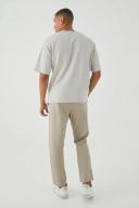Elasticated Tapered 4 Way Stretch Smart Trousers
