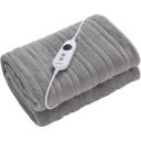 Electric Heated Throw Blanket 120cm x 160cm Black