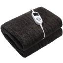 Electric Heated Throw Blanket 120cm x 160cm Black