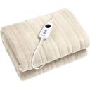 Electric Heated Throw Blanket 120cm x 160cm Black