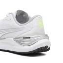 Electrify Nitro 3 Men's Running Shoes in White/Speed green/silver, Size 10 by Puma