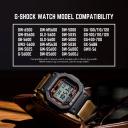 Elite Silicone Watch Band / Strap For G-Shock Watch in Flatwater, Width 22mm | Barton