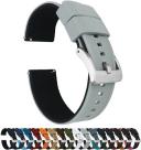 Elite Silicone Watch Band / Strap in Crimson Red w/ Gold Buckle, Width 20mm | Barton