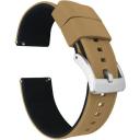 Elite Silicone Watch Band / Strap in Crimson Red w/ Gold Buckle, Width 20mm | Barton