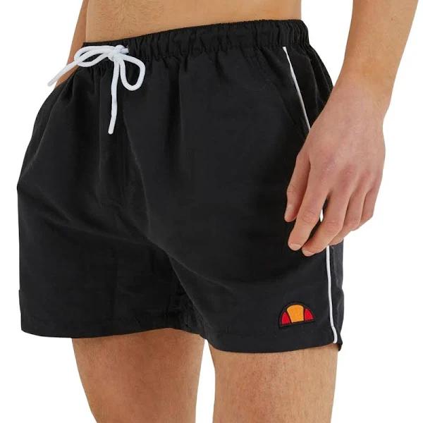 Ellesse Plus Swim Shorts With Logo in Black