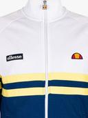 Ellesse Rimini Track Top White/Dark Blue S
