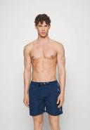 Ellesse Scorfano Swim Shorts with Side Taping in Dark Blue