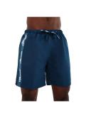Ellesse Scorfano Swim Shorts with Side Taping in Dark Blue