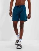 Ellesse Scorfano Swim Shorts with Side Taping in Dark Blue