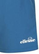 Ellesse Yves Swim Shorts in Blue and Grey Square Print