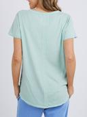 Elm Fundamental V Tee Bright Green / 10