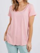 Elm Fundamental V Tee Quartz Pink / 10