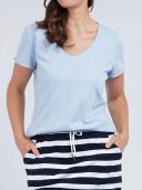 Elm Fundamental V Tee Sky / 16