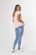 Elm Lifestyle Women's Fundamental Vee Tee - Pink Size 6
