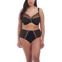 Elomi Black Matilda Underwire Plunge Bra