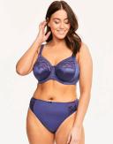 Elomi Cate Full Cup Bra Blue Denim | EL4030DEN | Poinsettia - 36HH Denim