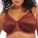 Elomi Cate Underwired Full Cup Banded Bra - Dark Copper - 14FF