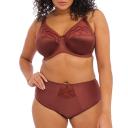 Elomi Cate Underwired Full Cup Banded Bra - Dark Copper - 14FF