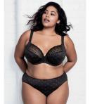 Elomi Cate Underwired Full Cup Banded Bra - Dark Copper - 18H