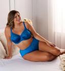 Elomi Cate Underwired Full Cup Banded Bra - Ink - 14E Ink