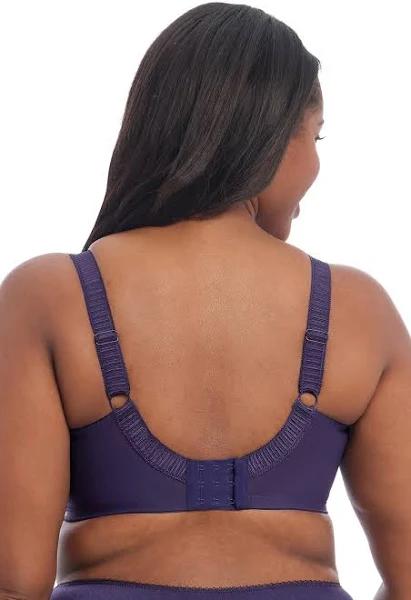 Elomi Cate Underwired Full Cup Banded Bra - Ink - 14E Ink