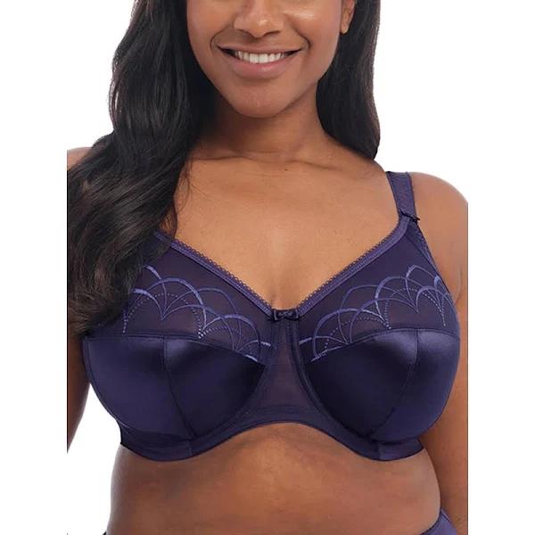 Elomi Cate Underwired Full Cup Banded Bra - Ink - 16K Ink