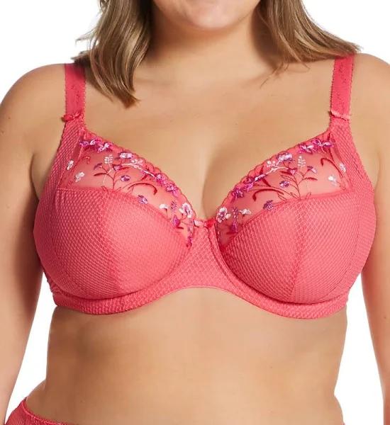 Elomi Charley Underwire Plunge Bra - Honeysuckle - 12G Honeysuckle