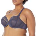 Elomi Charley Underwire Plunge Bra Storm Grey, 38J / Storm