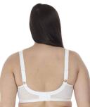 Elomi Charley Underwired Moulded Spacer Bra - White - 16DD White