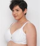 Elomi Charley Underwired Moulded Spacer Bra - White - 16FF White