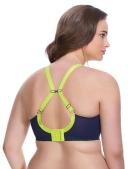 ELOMI ENERGISE SPORTS BRA - Black 36 / J
