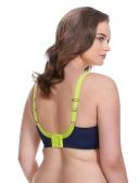 ELOMI ENERGISE SPORTS BRA - Black 36 / J