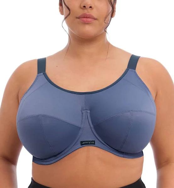 Elomi Energise Sports Bra Vintage Denim / 32HH
