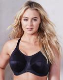 Elomi Energise Underwire Sports Bra, Black