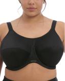 Elomi Energise Underwire Sports Bra, Black