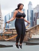Elomi Energise Underwire Sports Bra, Black