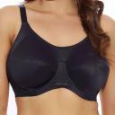 Elomi Energise Underwire Sports Bra, Black