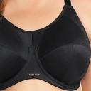 Elomi Energise Underwire Sports Bra, Black