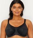 Elomi Energise Underwire Sports Bra, Black
