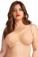 Elomi Energise Underwire Sports Bra, Nude