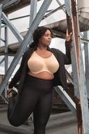 Elomi Energise Underwire Sports Bra, Nude
