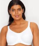 Elomi Energise Underwire Sports Bra - White