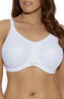 Elomi Energise Underwire Sports Bra - White