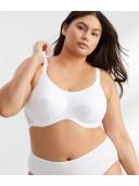 Elomi Energise Underwire Sports Bra - White