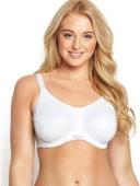 Elomi Energise Underwire Sports Bra - White