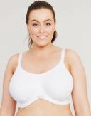 Elomi Energise Underwire Sports Bra - White