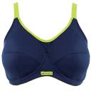 Elomi Energise Underwire Sports Bra with J Hook, Navy