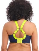 Elomi Energise Underwire Sports Bra with J Hook, Navy (EL8041) 42D