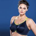 Elomi Energise Underwire Sports Bra with J Hook, Navy (EL8041) 44D